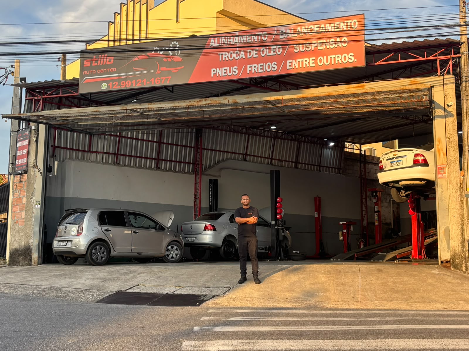 Fachada do Stillo Auto Center em Taubaté